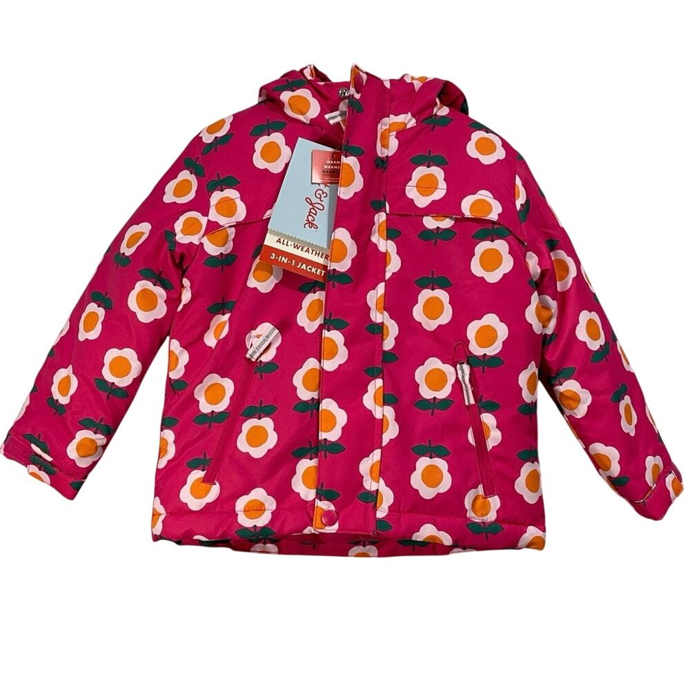 Cat & Jack 4T All Weather 3-in-1 Winter Jacket